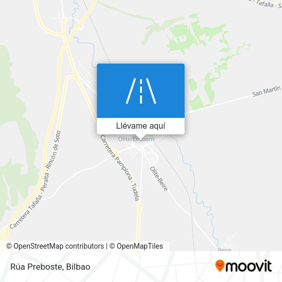 Mapa Rúa Preboste