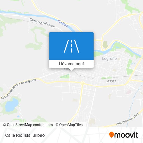 Mapa Calle Río Isla