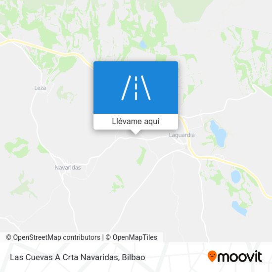 Mapa Las Cuevas A Crta Navaridas