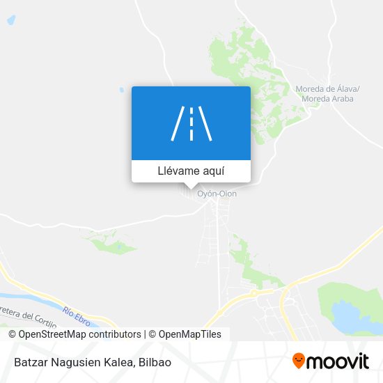 Mapa Batzar Nagusien Kalea