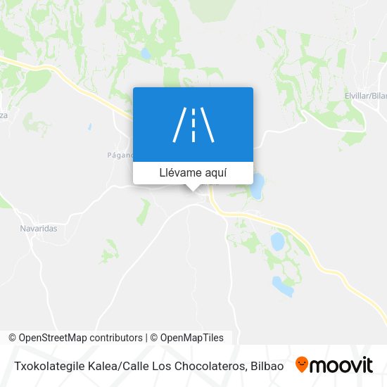 Mapa Txokolategile Kalea / Calle Los Chocolateros