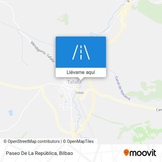 Mapa Paseo De La República