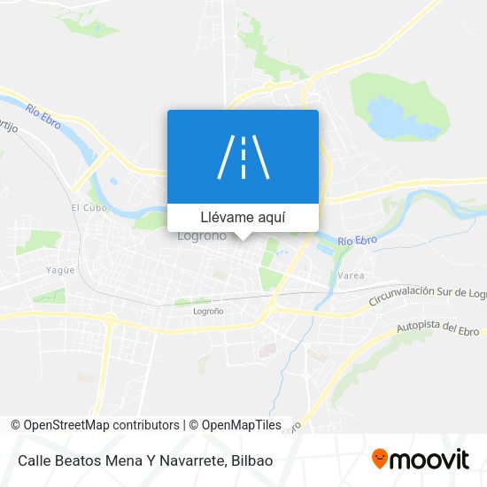 Mapa Calle Beatos Mena Y Navarrete