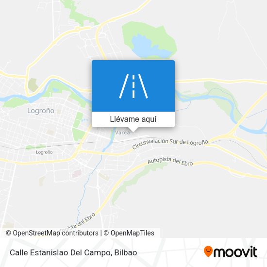 Mapa Calle Estanislao Del Campo