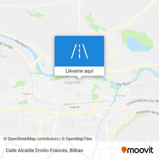 Mapa Calle Alcalde Emilio Francés
