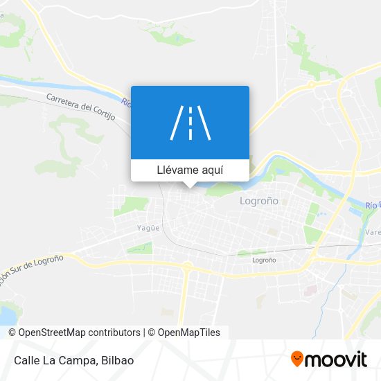Mapa Calle La Campa