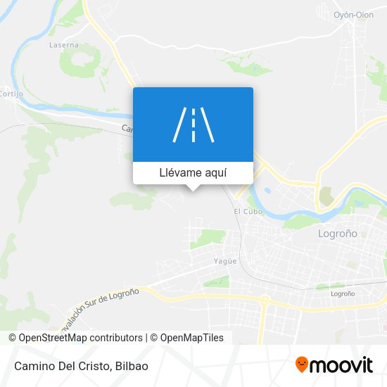 Mapa Camino Del Cristo