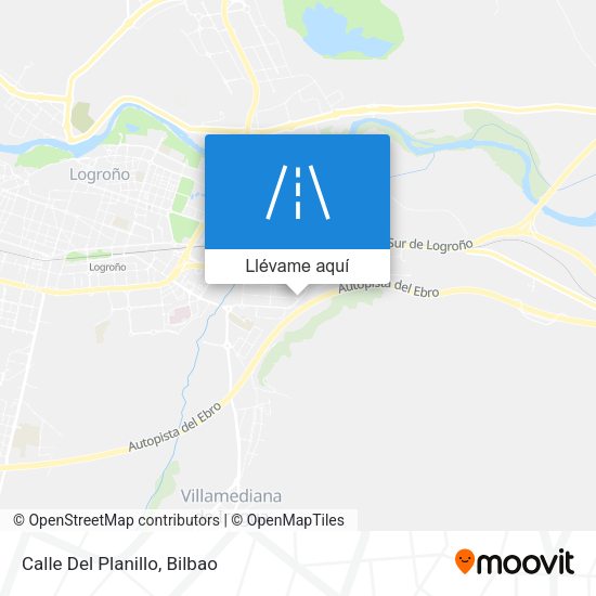 Mapa Calle Del Planillo