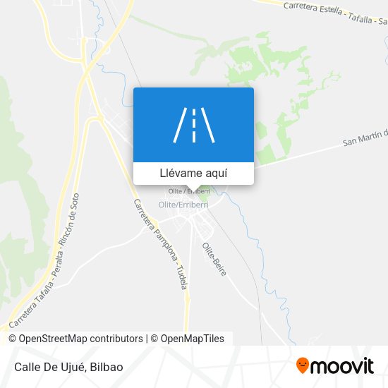Mapa Calle De Ujué