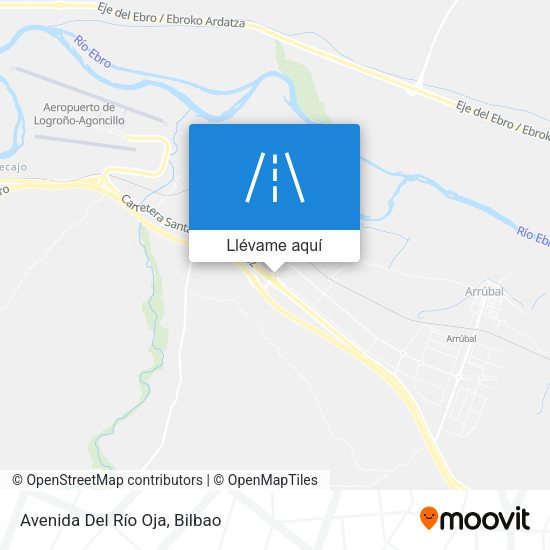 Mapa Avenida Del Río Oja