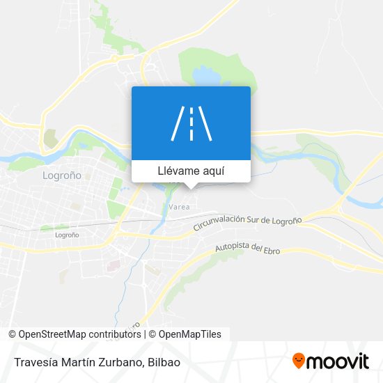 Mapa Travesía Martín Zurbano