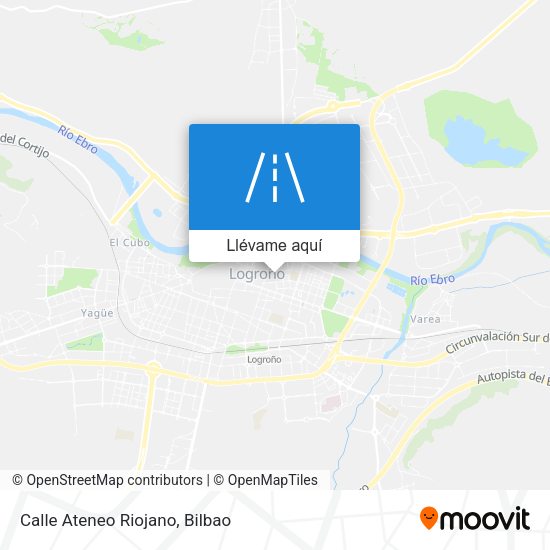 Mapa Calle Ateneo Riojano