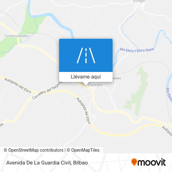 Mapa Avenida De La Guardia Civil
