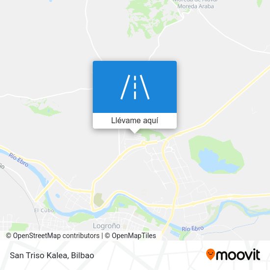 Mapa San Triso Kalea