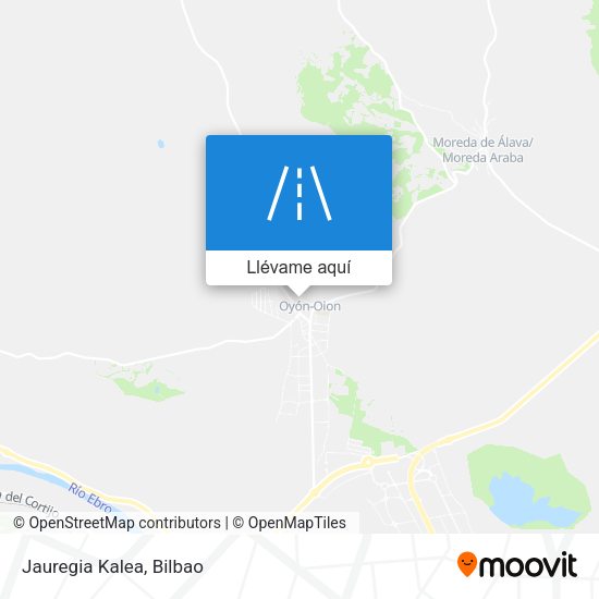 Mapa Jauregia Kalea