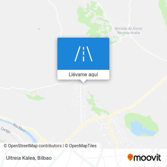 Mapa Ultreia Kalea