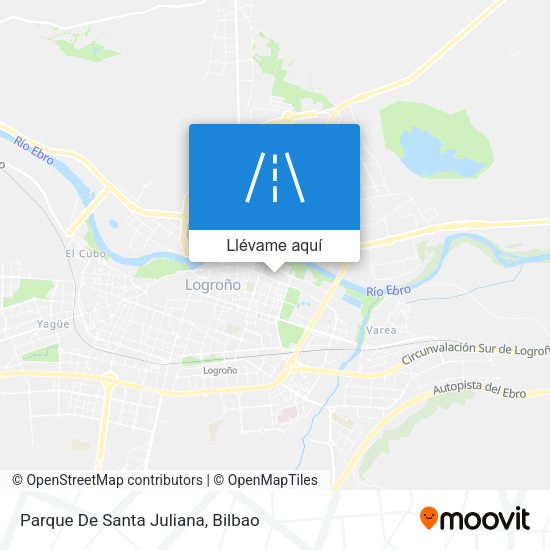 Mapa Parque De Santa Juliana