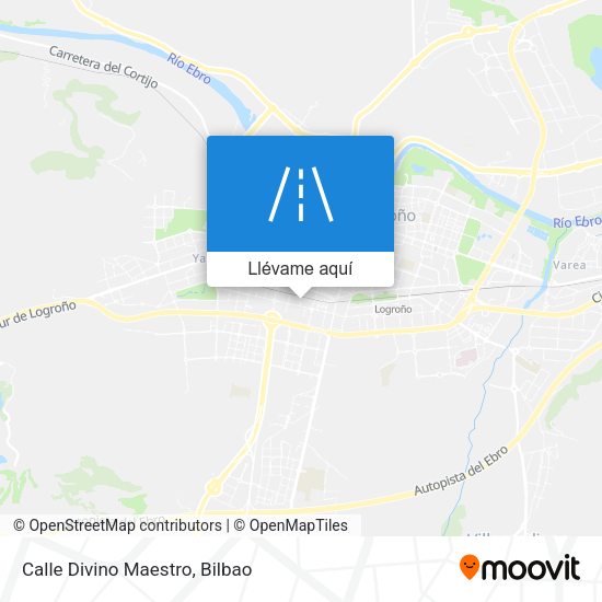 Mapa Calle Divino Maestro