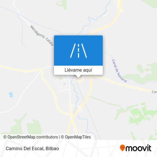 Mapa Camino Del Escal