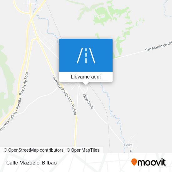 Mapa Calle Mazuelo