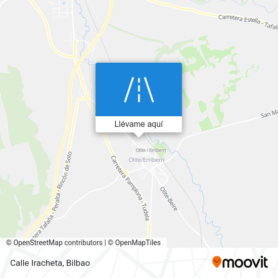 Mapa Calle Iracheta