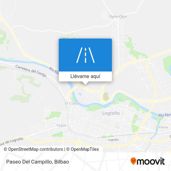 Mapa Paseo Del Campillo