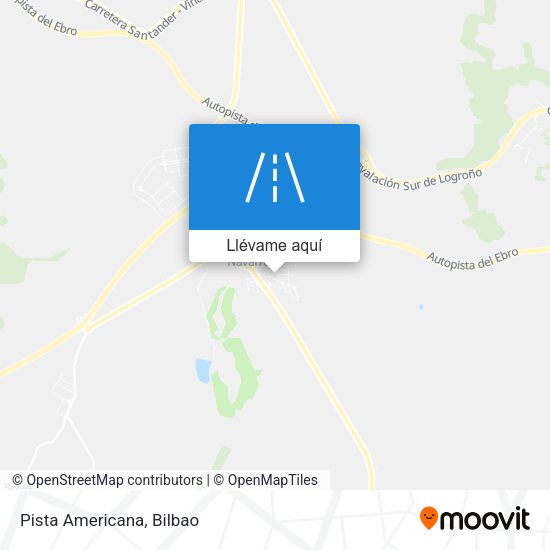 Mapa Pista Americana