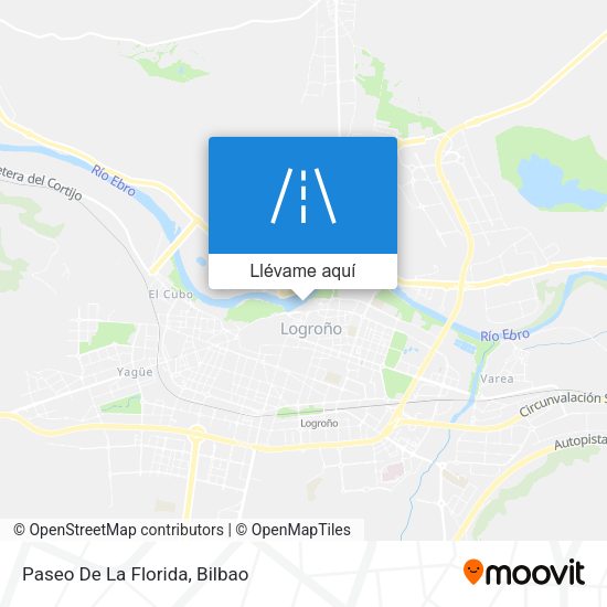 Mapa Paseo De La Florida