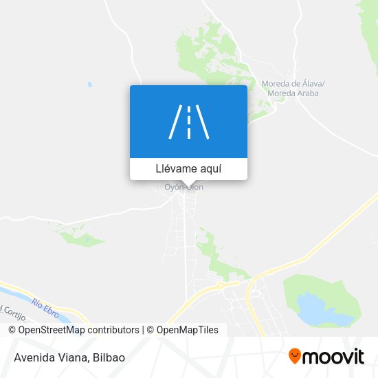 Mapa Avenida Viana