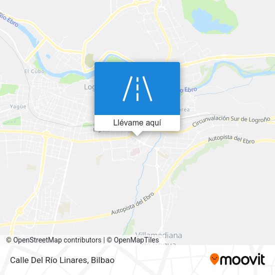 Mapa Calle Del Río Linares
