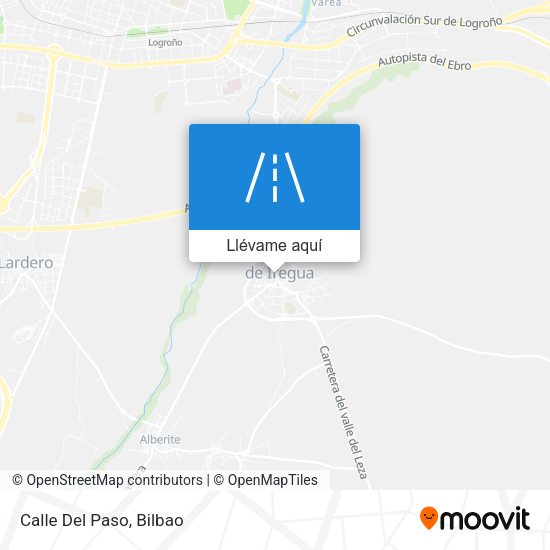 Mapa Calle Del Paso