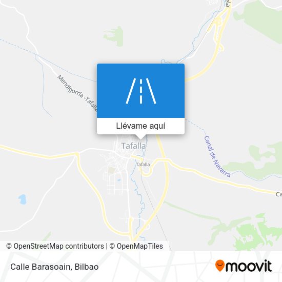 Mapa Calle Barasoain