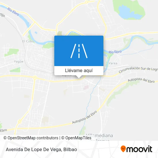 Mapa Avenida De Lope De Vega