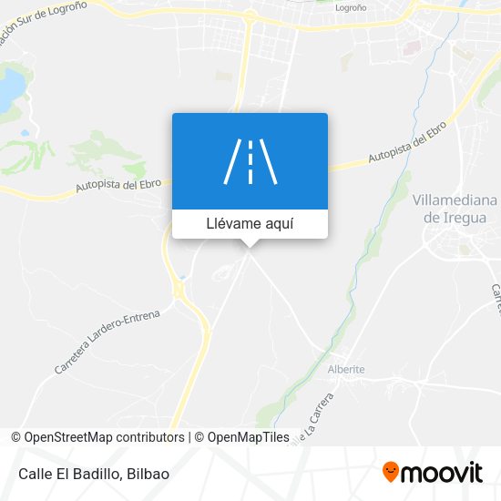 Mapa Calle El Badillo