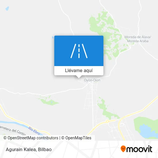 Mapa Agurain Kalea