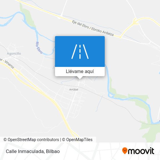 Mapa Calle Inmaculada