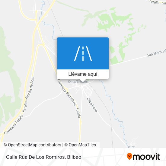 Mapa Calle Rùa De Los Romiros