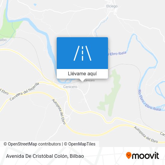 Mapa Avenida De Cristóbal Colón