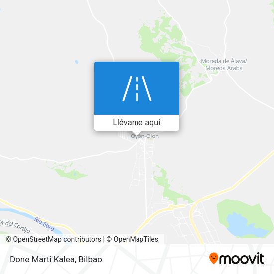 Mapa Done Marti Kalea