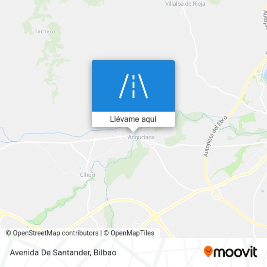 Mapa Avenida De Santander