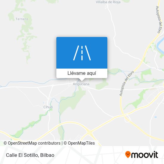 Mapa Calle El Sotillo