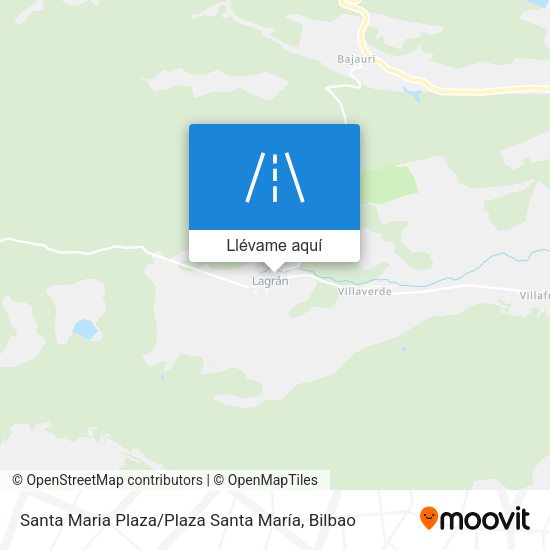 Mapa Santa Maria Plaza / Plaza Santa María