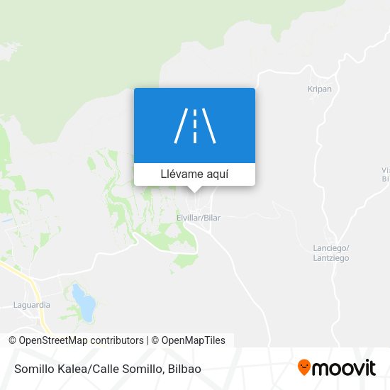 Mapa Somillo Kalea/Calle Somillo