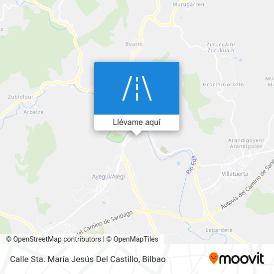 Mapa Calle Sta. María Jesús Del Castillo