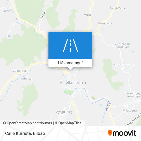 Mapa Calle Iturrieta