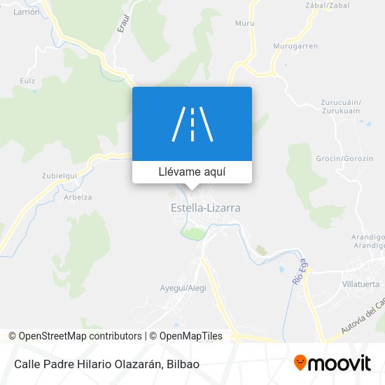 Mapa Calle Padre Hilario Olazarán