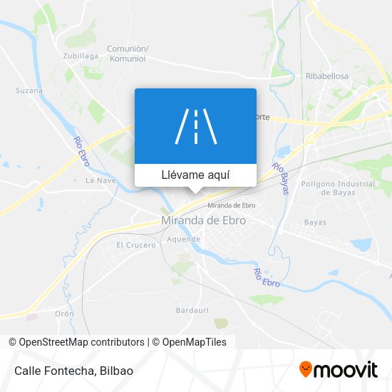 Mapa Calle Fontecha