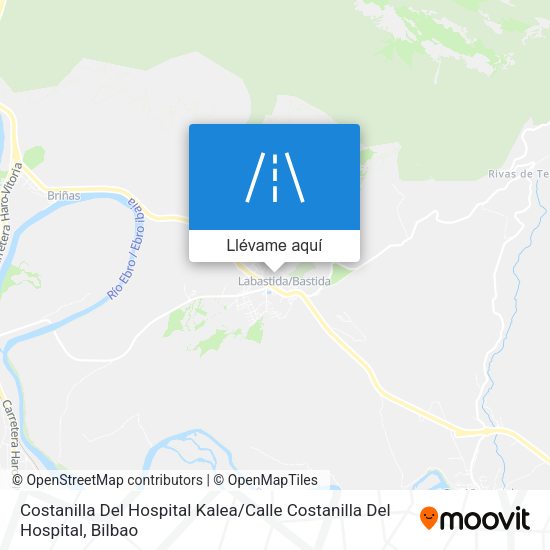 Mapa Costanilla Del Hospital Kalea / Calle Costanilla Del Hospital
