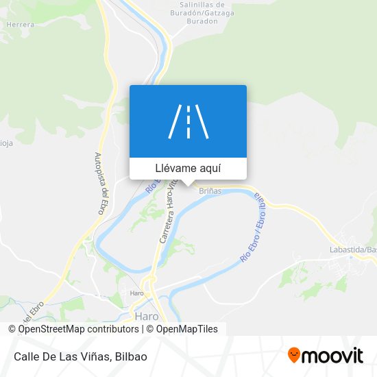 Mapa Calle De Las Viñas