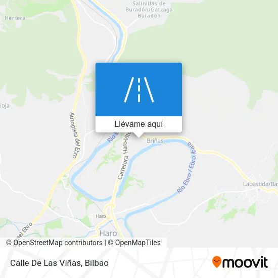 Mapa Calle De Las Viñas